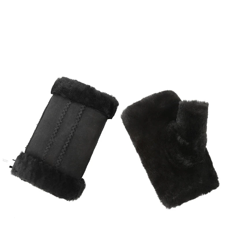 UGG Fluffy Fingerless Wool Mittens 9 UGG Fluffy Fingerless Wool Mittens - Image 7
