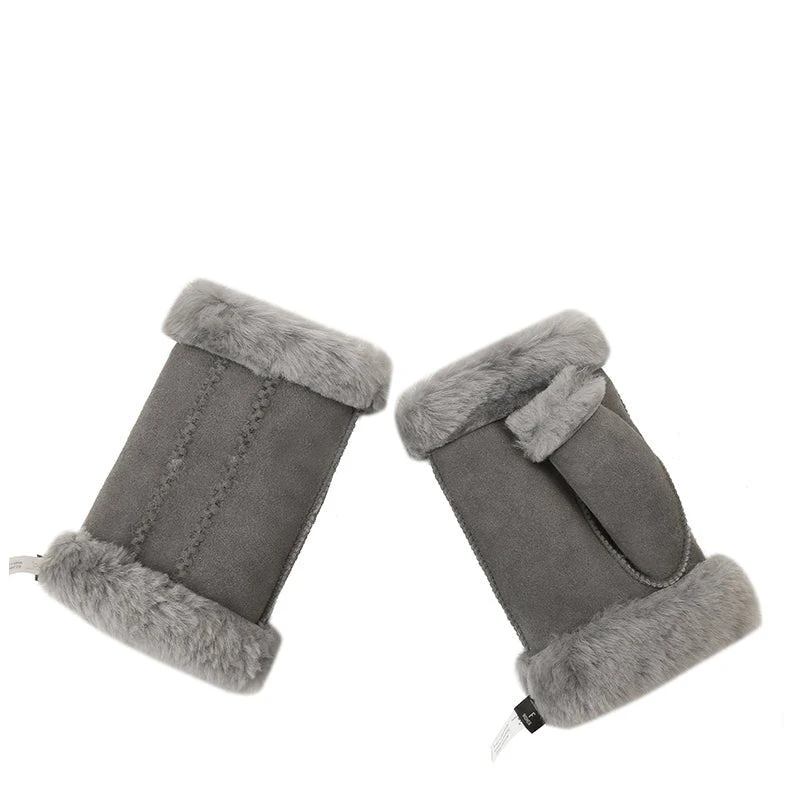 UGG Fluffy Fingerless Wool Mittens 13 UGG Fluffy Fingerless Wool Mittens - Image 11