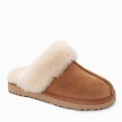 UGG Joan Unisex Scuffette Suede -Chic Clothing Store ugg joan unisex scuffette suede 677792