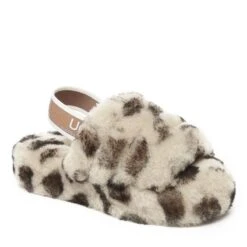 UGG Kids Puffy Leopard Slides -Chic Clothing Store ugg kids puffy leopard slides 221881