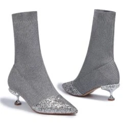 UGG Lurex Knit Ankle Boot -Chic Clothing Store ugg lurex knit ankle boot 353128