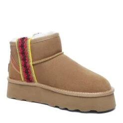 UGG Mini Platform Percale Boots -Chic Clothing Store ugg mini platform percale boots 392985