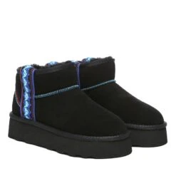 UGG Mini Platform Percale Boots -Chic Clothing Store ugg mini platform percale boots 444989