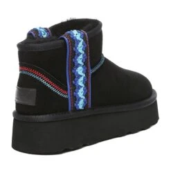 UGG Mini Platform Percale Boots -Chic Clothing Store ugg mini platform percale boots 633503