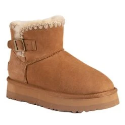 UGG Mini Swifty Buckle Platform -Chic Clothing Store ugg mini swifty buckle platform 127203