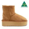Jumbo UGG Platform Selena Ultra Short Boots-Made In Australia -Chic Clothing Store ugg platform selena ultra short boots made in australia 348004