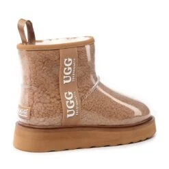 UGG Platinum Coated Rain Boots -Chic Clothing Store ugg platinum coated rain boots 340013