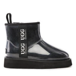 UGG Platinum Coated Rain Boots -Chic Clothing Store ugg platinum coated rain boots 547551