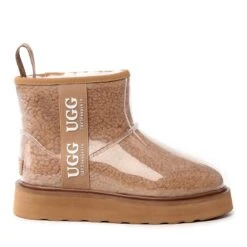 UGG Platinum Coated Rain Boots -Chic Clothing Store ugg platinum coated rain boots 681555