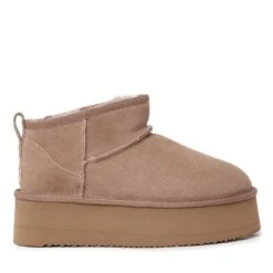 UGG Platinum Mini Suede Platform Boots -Chic Clothing Store ugg platinum mini suede platform boots 321760