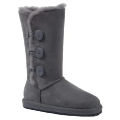 Premium 3-Button Ugg Boots
