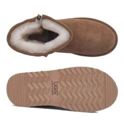 Premium Short Zip Platform Ugg Boots -Chic Clothing Store ugg premium short zip platform boot 414644