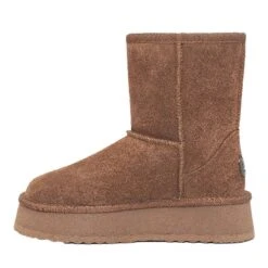 Premium Short Zip Platform Ugg Boots -Chic Clothing Store ugg premium short zip platform boot 493615