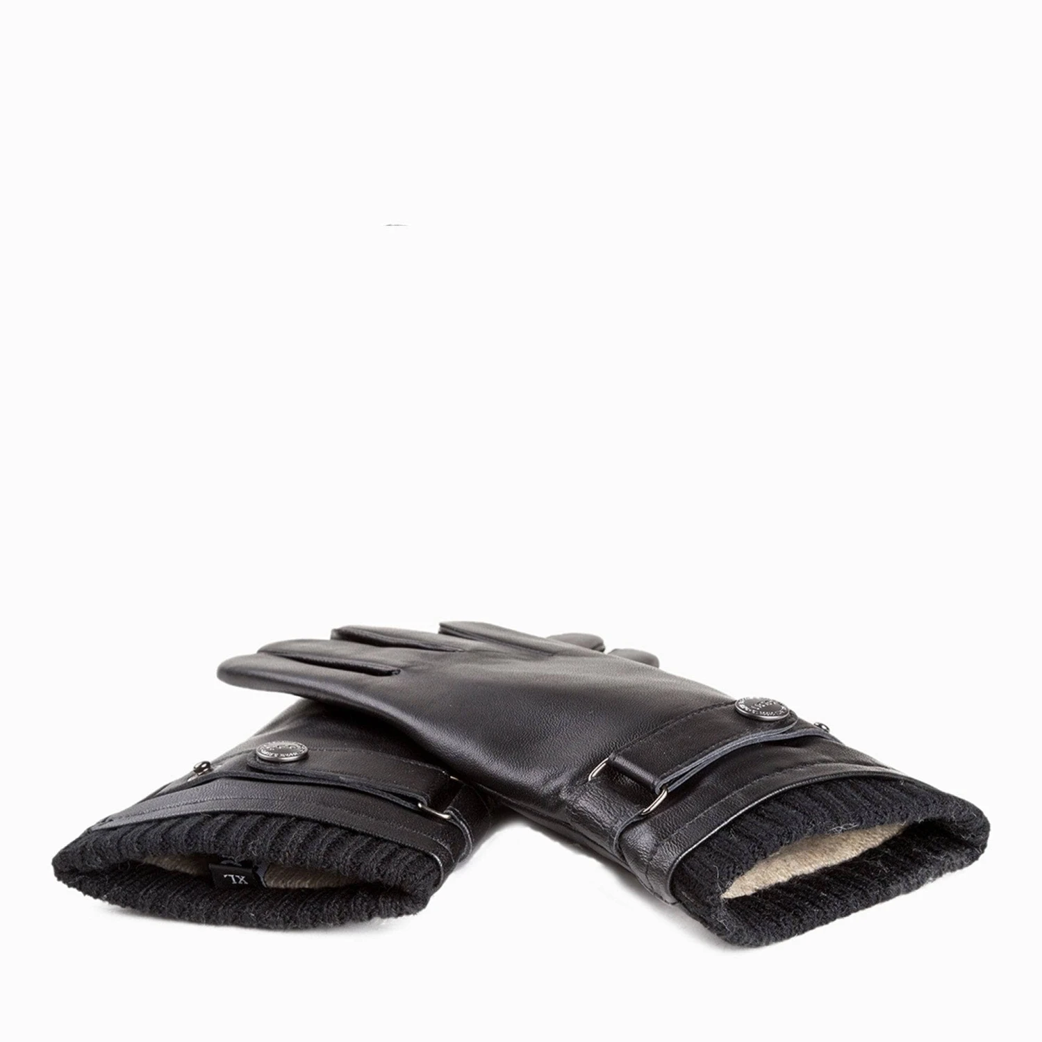 UGG Premium Touch Screen Men's Silver Stud Gloves 6 UGG Premium Touch Screen Men's Silver Stud Gloves - Image 4