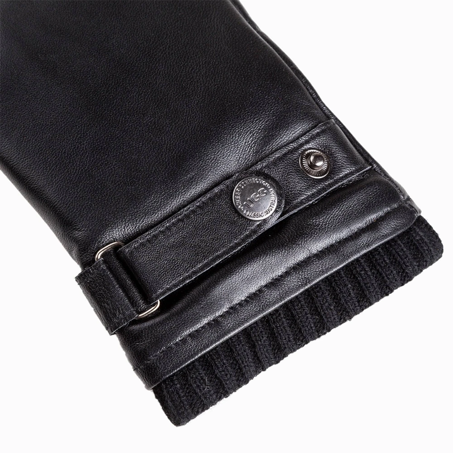 UGG Premium Touch Screen Men's Silver Stud Gloves 5 UGG Premium Touch Screen Men's Silver Stud Gloves - Image 3