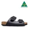 Jumbo UGG Roman Leather Slides- Made In Australia -Chic Clothing Store ugg roman leather slides made in australia 109206