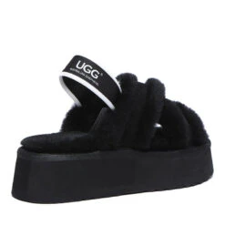 UGG Sayuri Platform Cross Slides -Chic Clothing Store ugg sayuri platform cross slides 153805