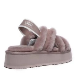 UGG Sayuri Platform Cross Slides -Chic Clothing Store ugg sayuri platform cross slides 183278