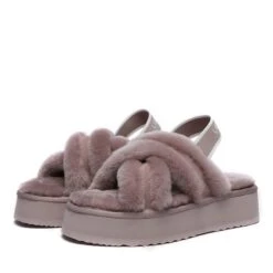 UGG Sayuri Platform Cross Slides -Chic Clothing Store ugg sayuri platform cross slides 415048