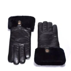 UGG Single Cuff Nappa Gloves -Chic Clothing Store ugg single cuff nappa gloves 691303